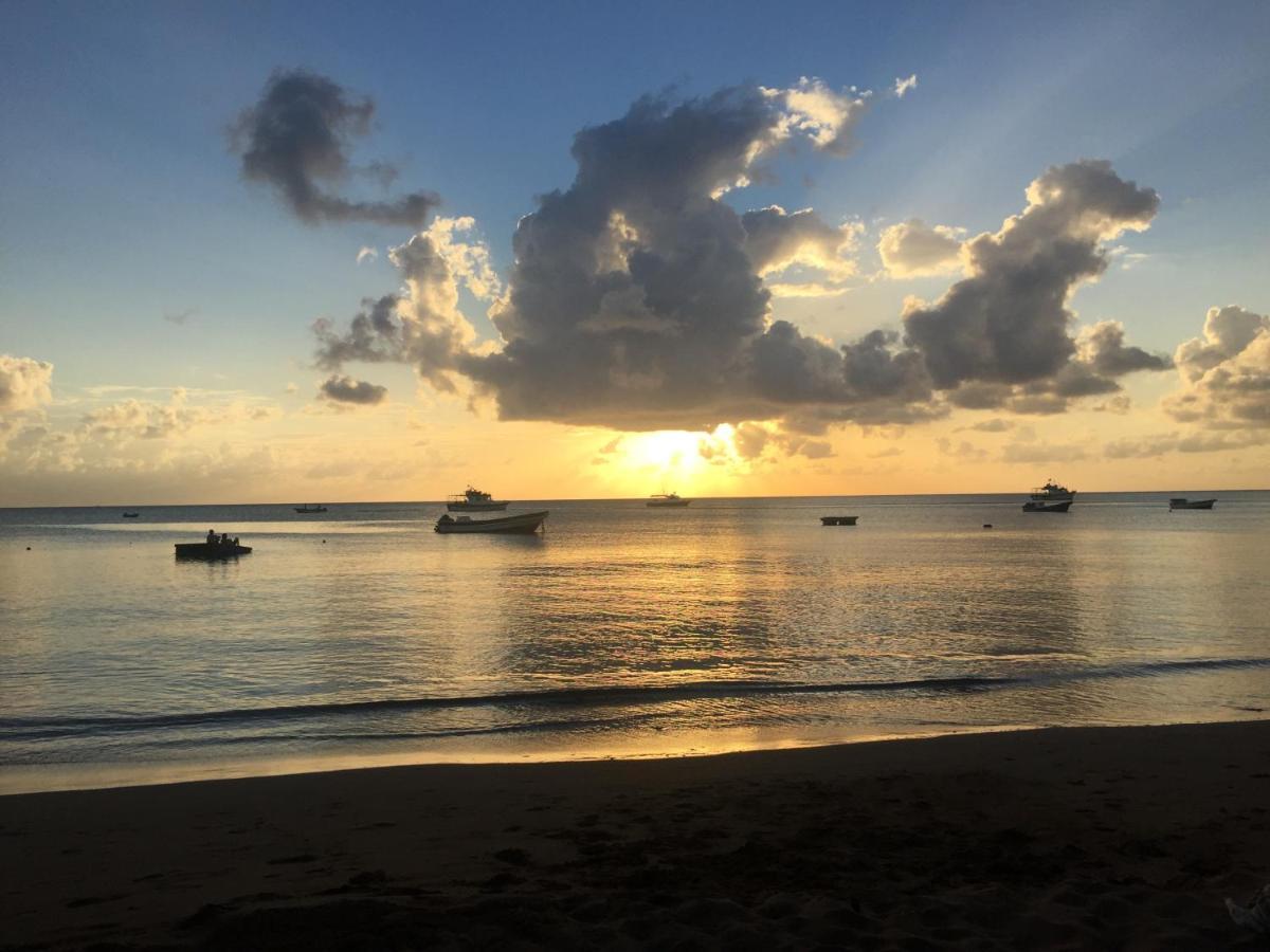 Las Palmeras Oceanview Hotel And Dive Center Little Corn Island Esterno foto