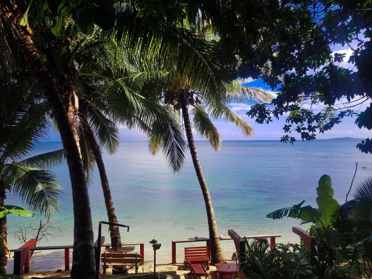 Las Palmeras Oceanview Hotel And Dive Center Little Corn Island Esterno foto